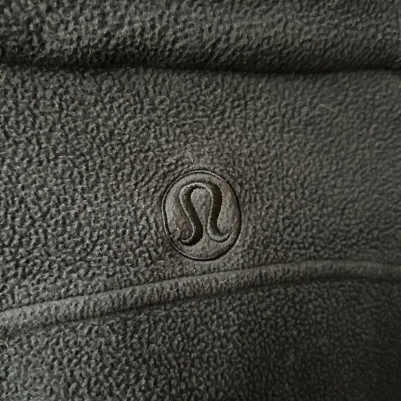 Lululemon Scuba Tumbled Fleece Funnel-Neck Half Zip – Black (XS/S) - Picture 8 of 10